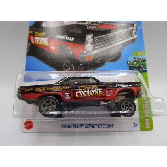 Hot Wheels '65 Mercury Comet Cyclone 1:64 Diecast Car HW Gassers 4/5 - Picture 2 of 3